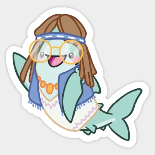 Byte's Costume: Hippie Sticker